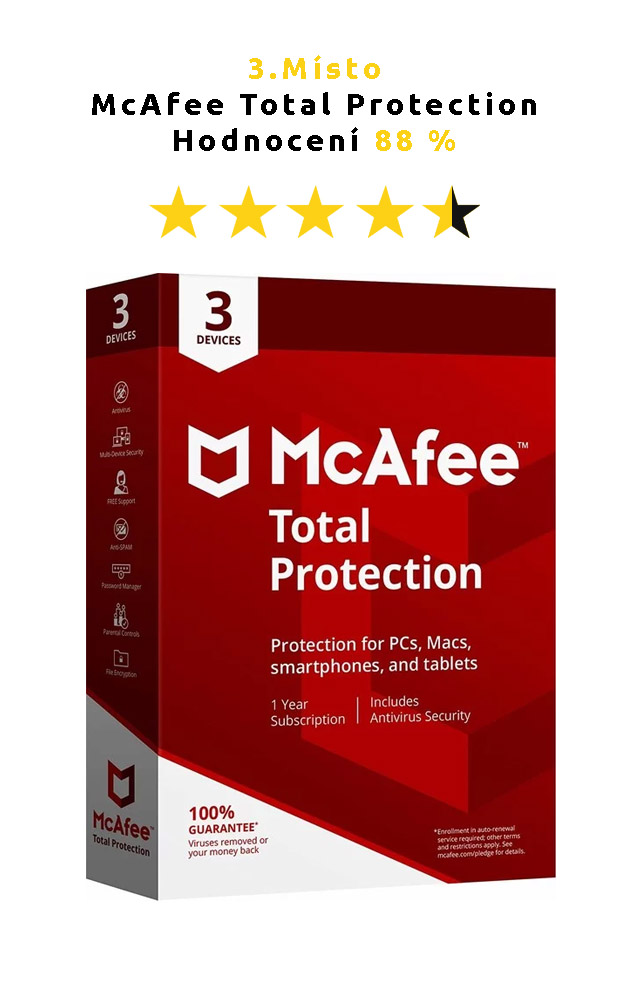 antivirus McAfee Total Protection