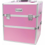 Kosmetický kufřík NANI dvoudílný kosmetický kufřík NN66 Pink