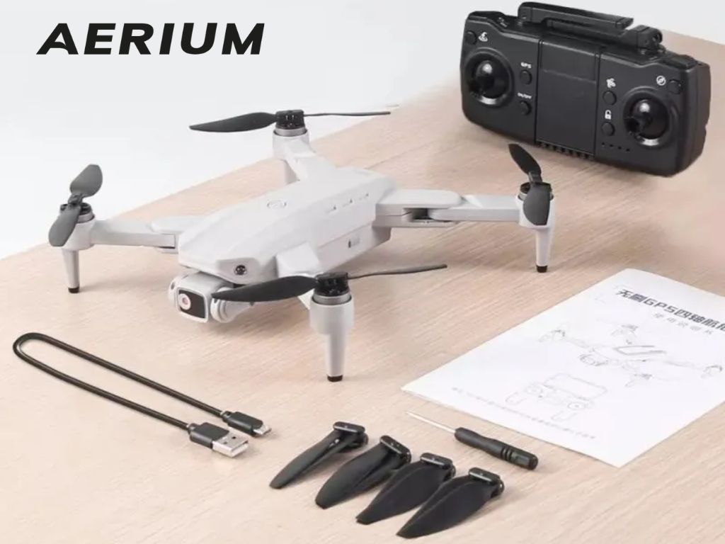 Recenze dronu Aerium L900 GPS 4K příslušenství