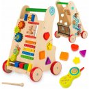 Chodítko pro děti Kinderplay Dřevěné interaktivní chodítko