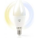 Chytrá žárovka Nedis Smart žárovka LED E14 4.9W bílá WIFILRW10E14 WiFi Tuya
