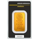 Investičný kov Argor-Heraeus SA Švajčiarsko zlatá tehlička 1 Oz