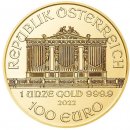 Investiční kov Münze Österreich Wiener Philharmoniker Zlatá mince 1 oz