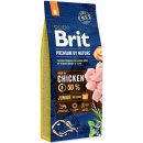 Krmivo pre šteňatá Brit Premium by Nature Junior M 15 kg