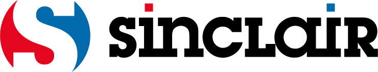 Sinclair logo Okenní klimatizace