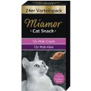 Pamlsek pro kočky Miamor Cat Snack Sladový krém & Sladový sýr