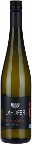 Víno Vinařství Lahofer Tramín červený 2020 sladké 0,75 l