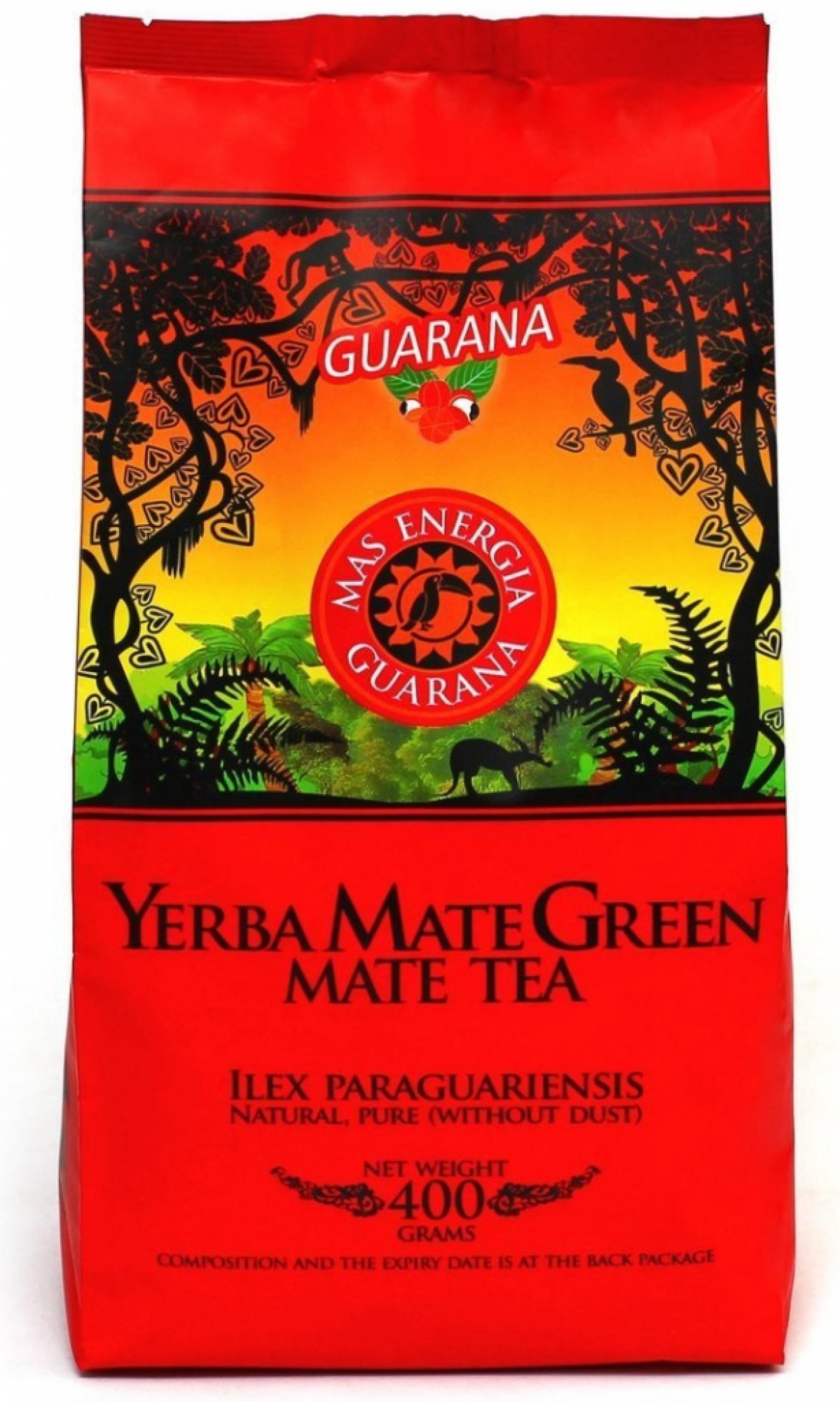 Yerba maté Mate Green Yerba Mas Energia Guarana 400 g